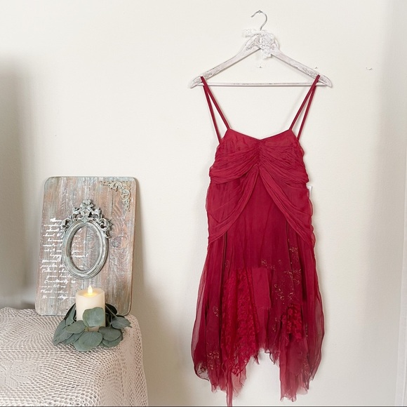 NWT Free People X Brenda Knight Mini Ophelia Dress - Picture 4 of 16